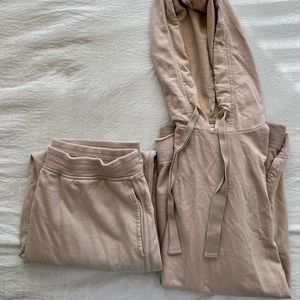 Aerie Lightweight Hoodie and Jogger Set